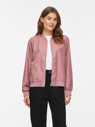 Vila Jacke Langarm Bomber Nostalgia Rose