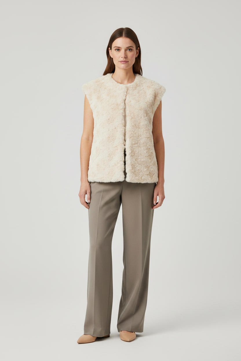 Vila Weste New S/L Vest in Birch