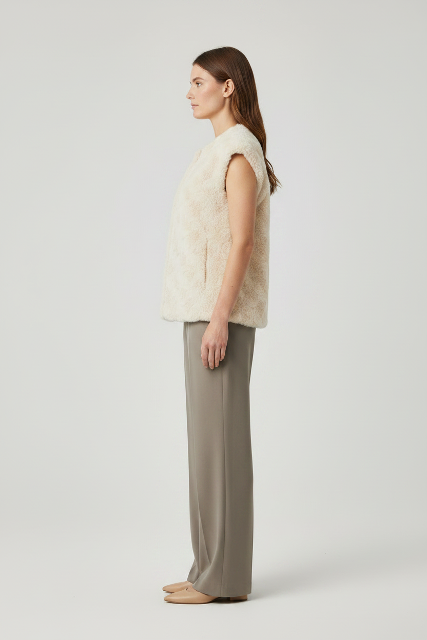 Vila Weste New S/L Vest in Birch