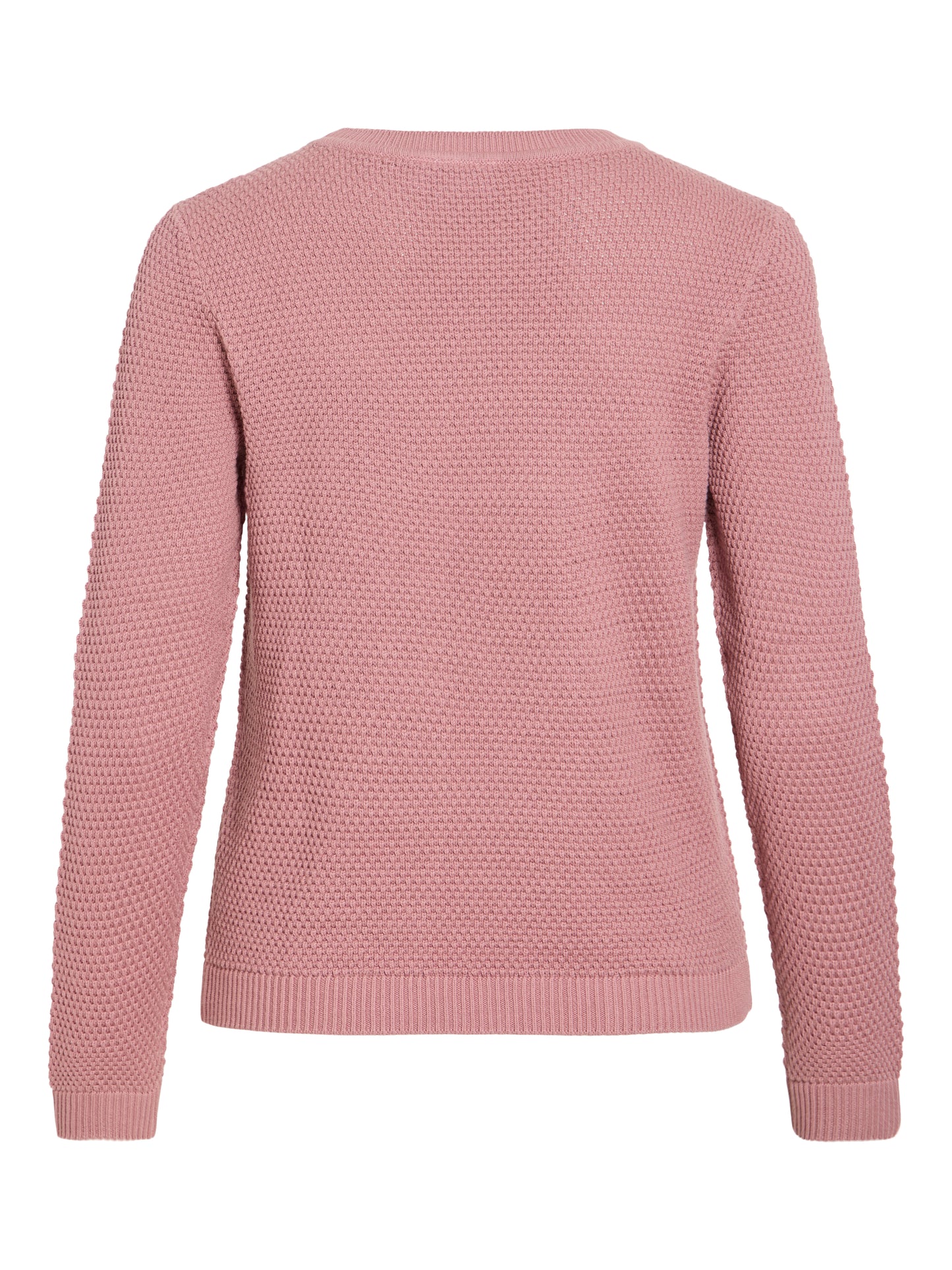 Vila Pullover Rundhals Langarm Strick Top Nostalgia Rose