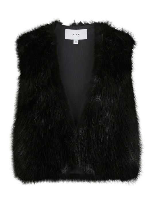 Vila Weste Vipelly in Black Beauty