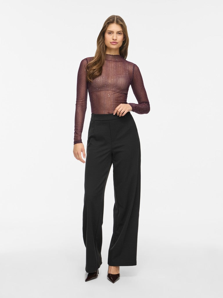 Vila Stehkragen-Longsleeve Viturno in Port Royale