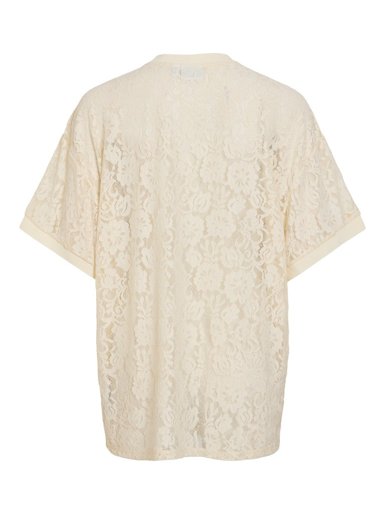 Vila T-Shirt Viandrina in Birch
