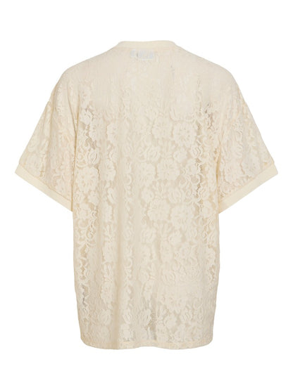 Vila T-Shirt Viandrina in Birch