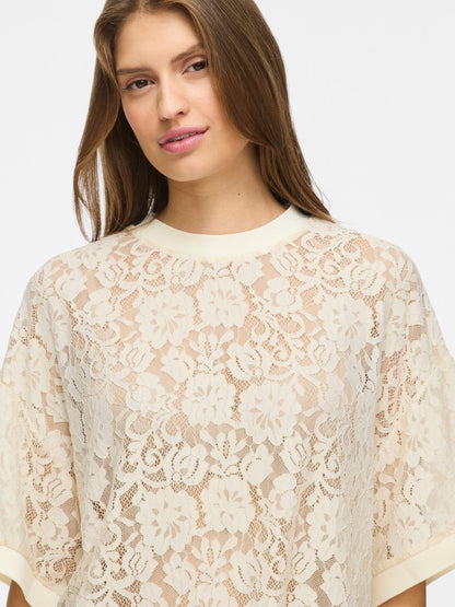Vila T-Shirt Viandrina in Birch