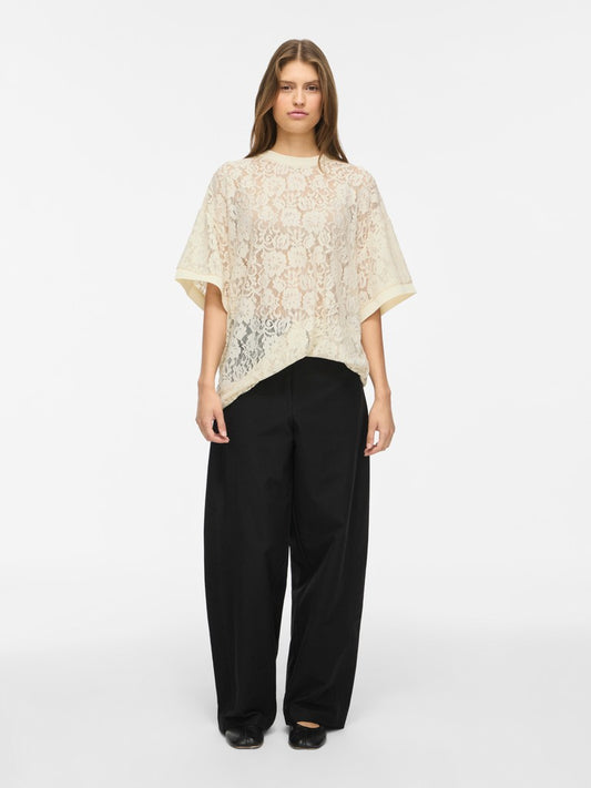 Vila T-Shirt Viandrina in Birch