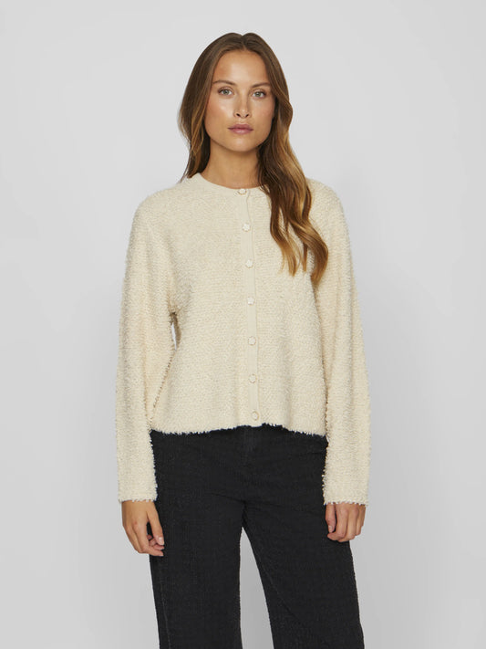 Vila Strickjacke Vipaza in der Farbe Birch