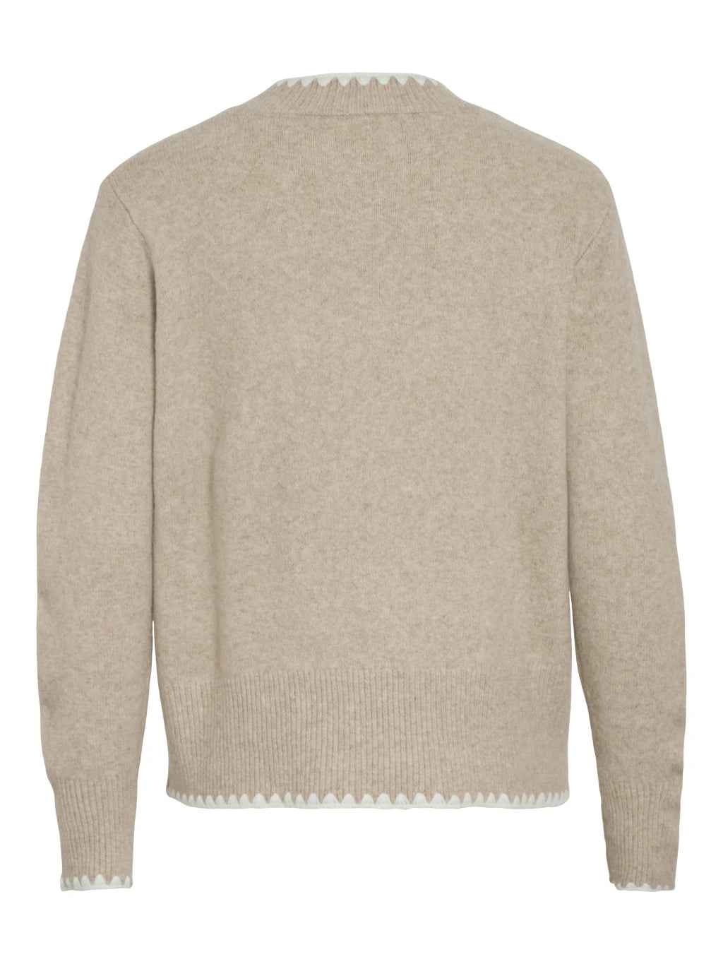 Vila Pullover Vihefna in der Farbe Natural Melange