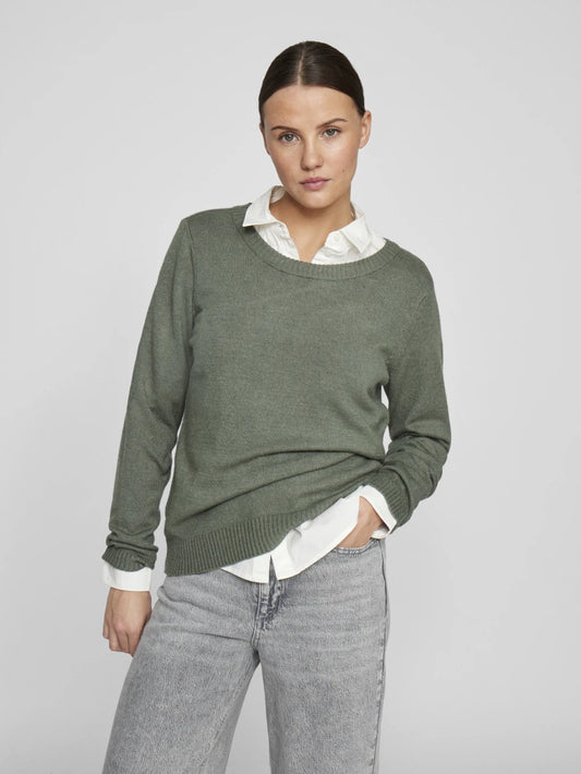 Vila Pullover Viril Laurel Wreath