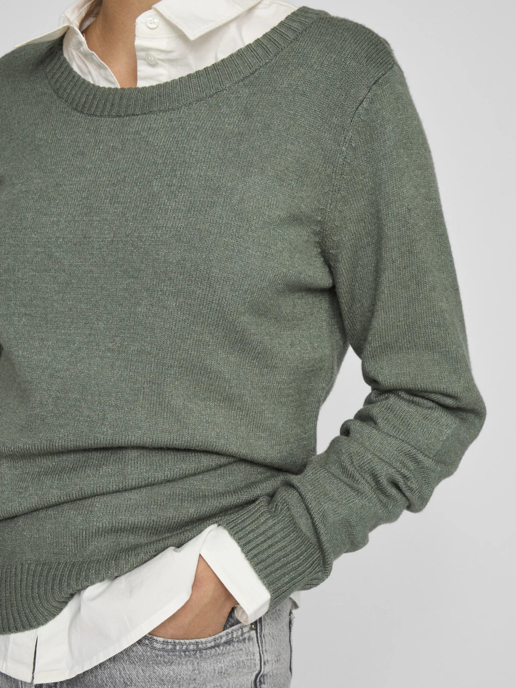 Vila Pullover Viril Laurel Wreath