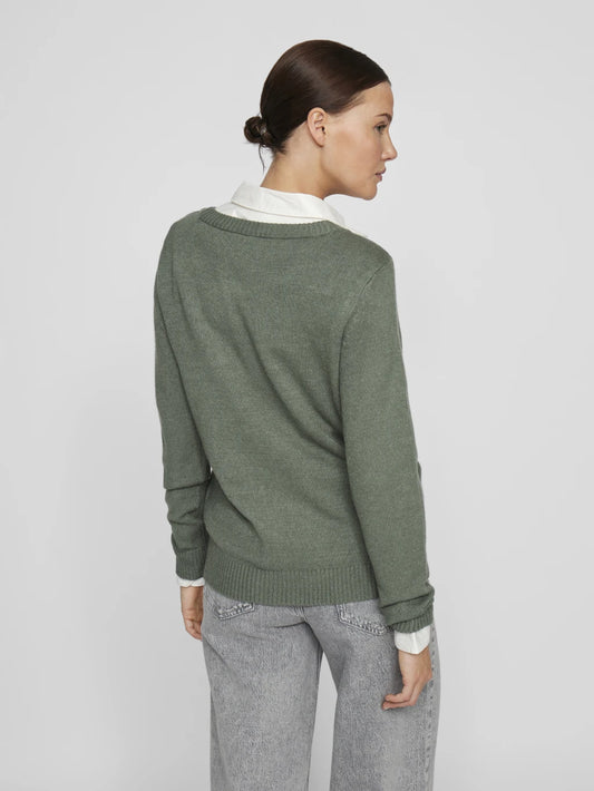Vila Pullover Viril Laurel Wreath
