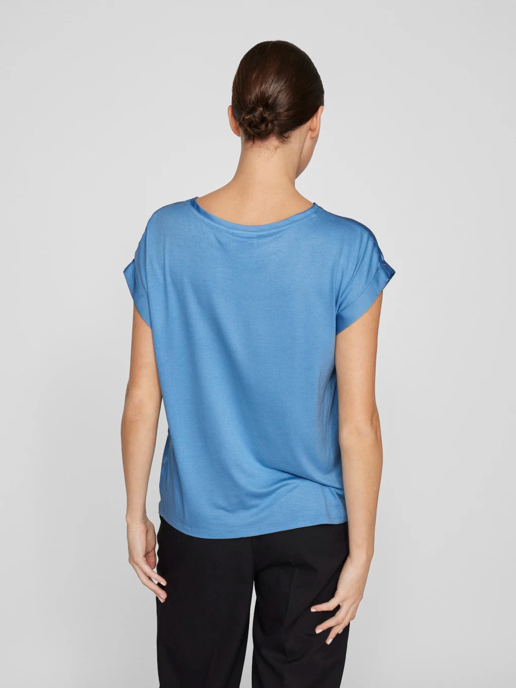 Vila T-Shirt Blissful Blue