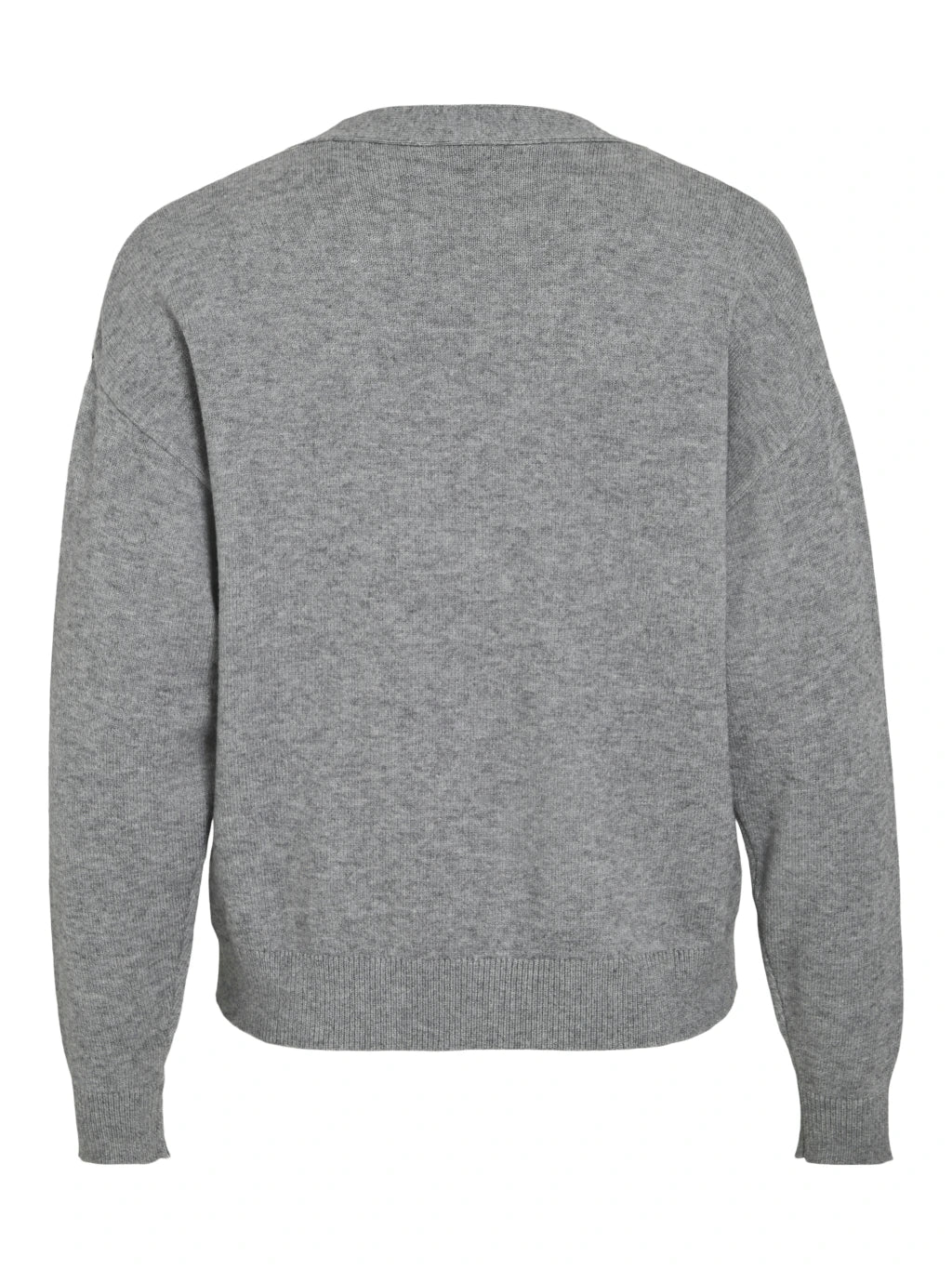 Vila Cardigan Viril Medium Grey Melange