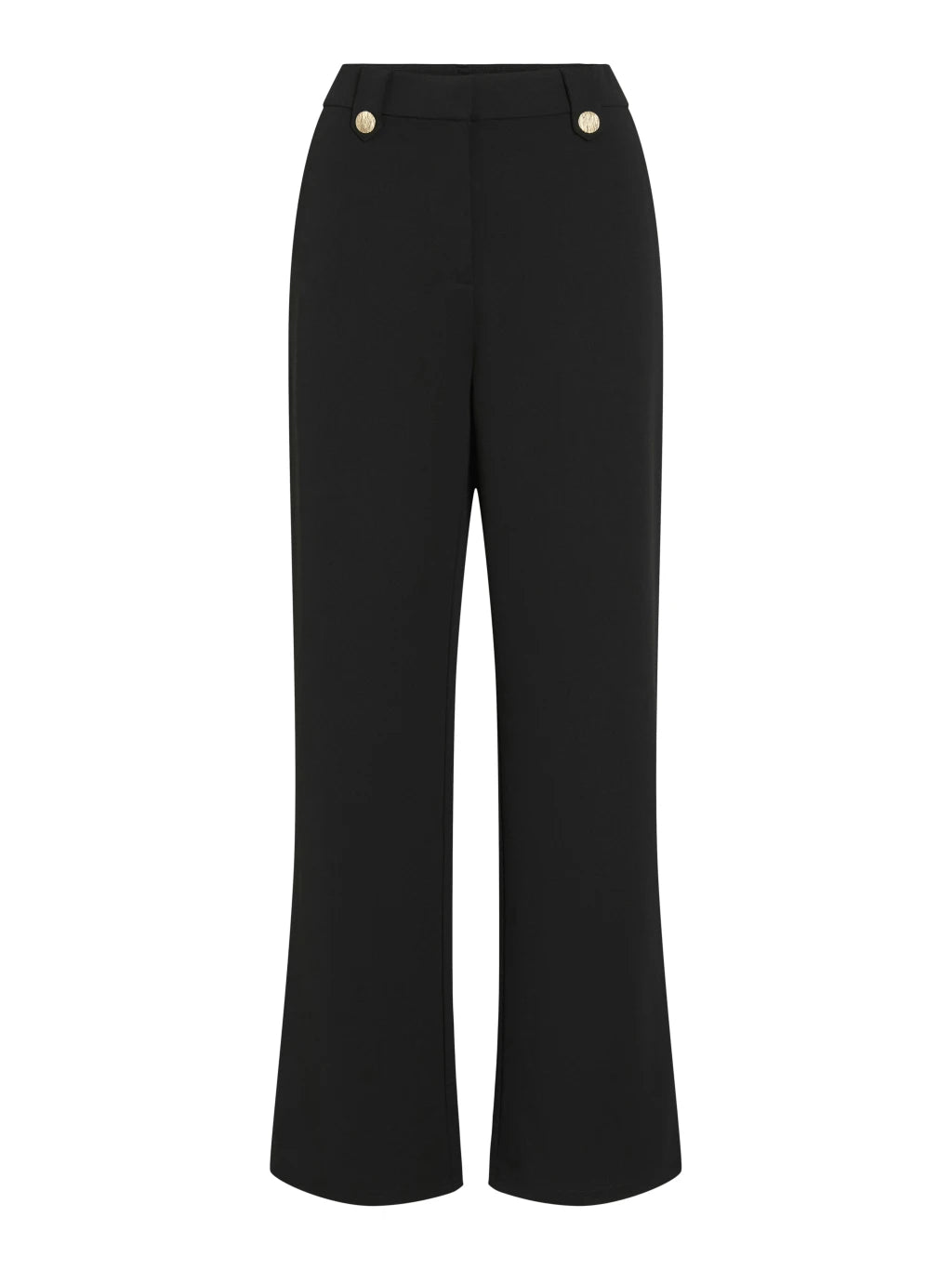 Vila Hose mit weitem Bein Black
