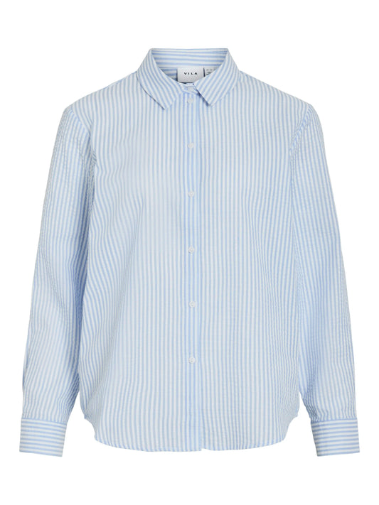 Vila Damen Bluse Vicoralina Stripes