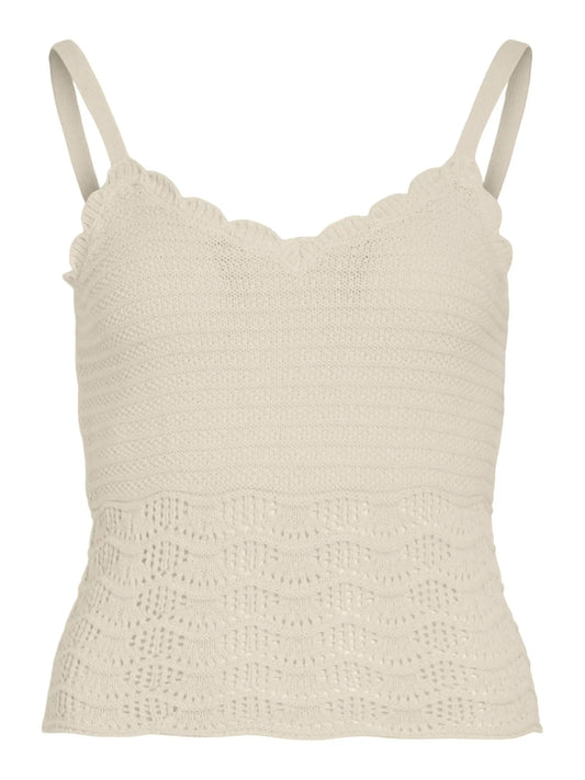Vila Knit Top Vicoby Birch