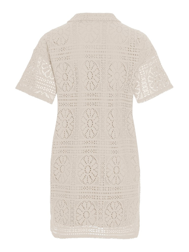 Vila Kurzes Kleid VIMERINDA 2/4 DRESS/VOL Birch