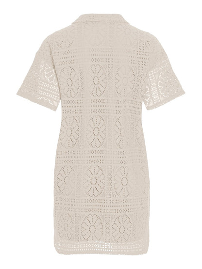 Vila Kurzes Kleid VIMERINDA 2/4 DRESS/VOL Birch