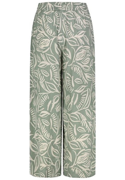 Authentic Style Damen, Hose Non Denim D60125AG62237B - middle green