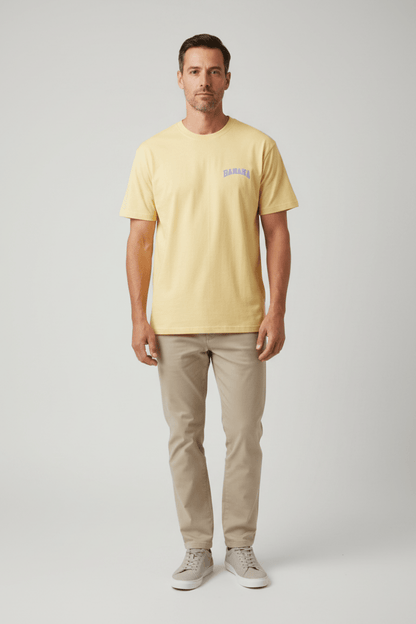Brosbi T-Shirt Herren – Gelb