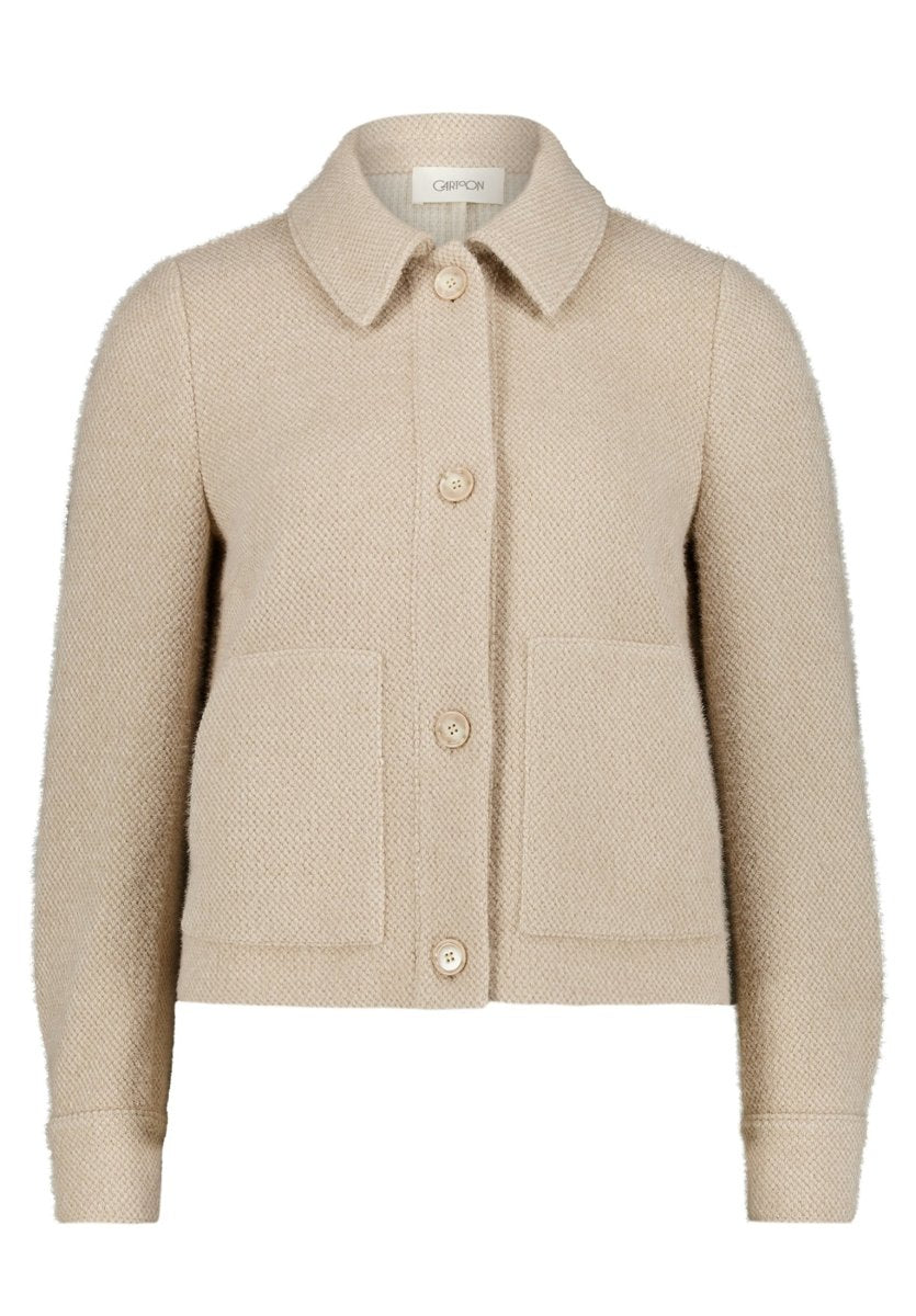 Cartoon Blazerjacke Kurz 1/1 Arm White Swan
