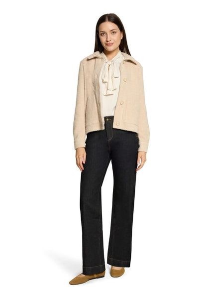 Cartoon Blazerjacke Kurz 1/1 Arm White Swan