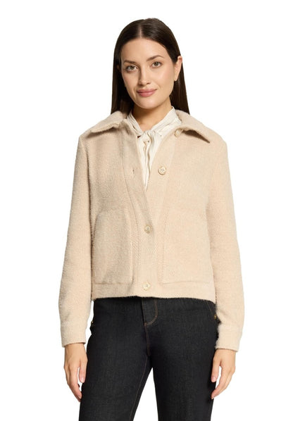 Cartoon Blazerjacke Kurz 1/1 Arm White Swan