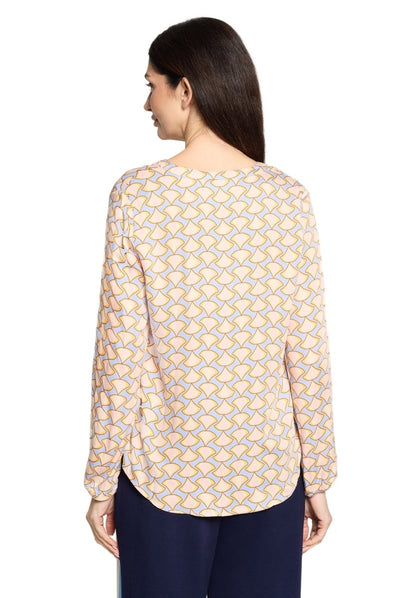 Cartoon Bluse 80177148 mit Krawattenmuster
