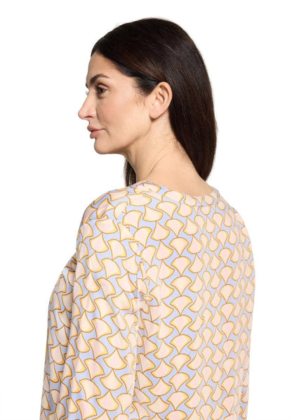 Cartoon Bluse 80177148 mit Krawattenmuster