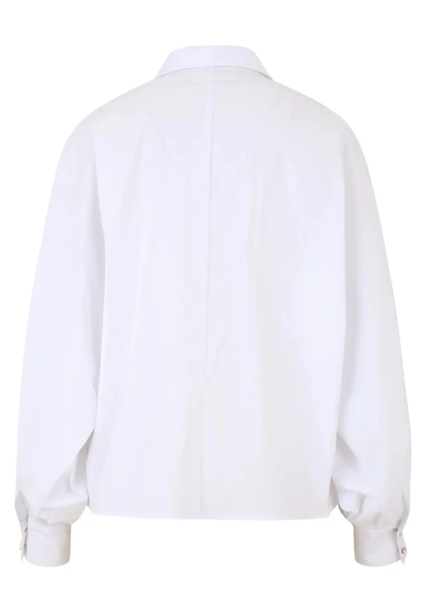 Cartoon Bluse in der Farbe White