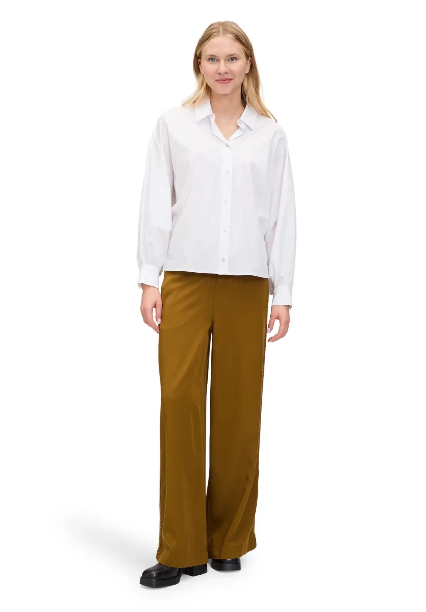 Cartoon Bluse in der Farbe White