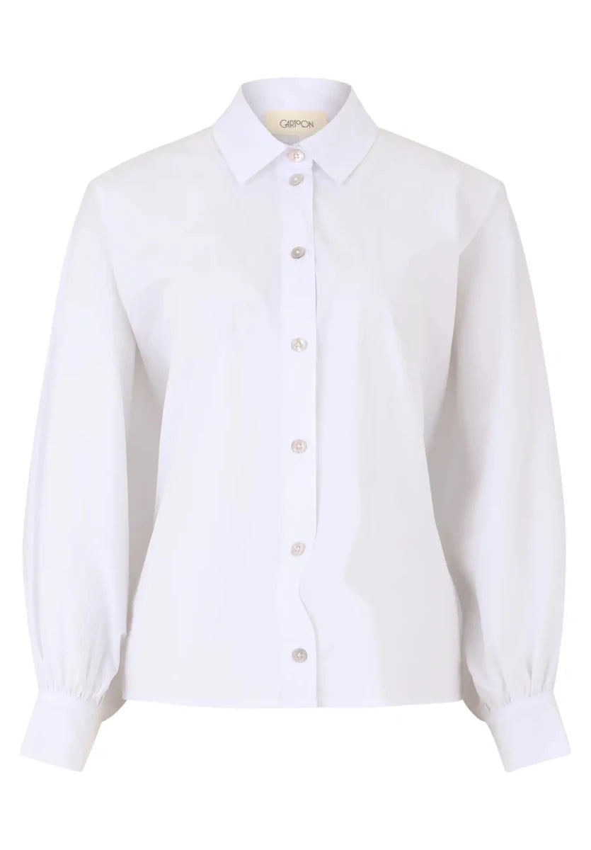 Cartoon Bluse in der Farbe White