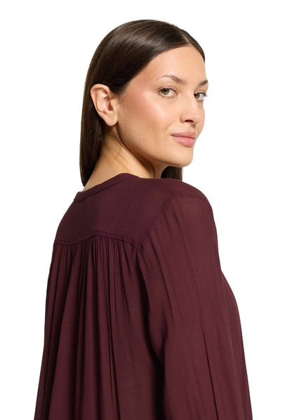 Cartoon Bluse Kurz 1/1 Arm Dark Dahlia