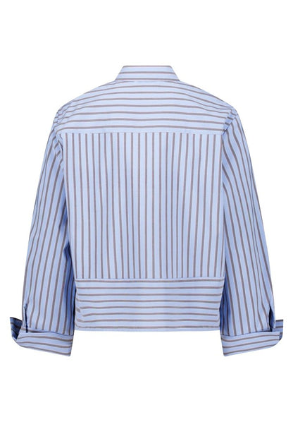 Cartoon Bluse Kurz 1/1 Arm Light Blue/Dark Blue