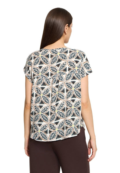 Cartoon Bluse Kurz 1/2 Arm