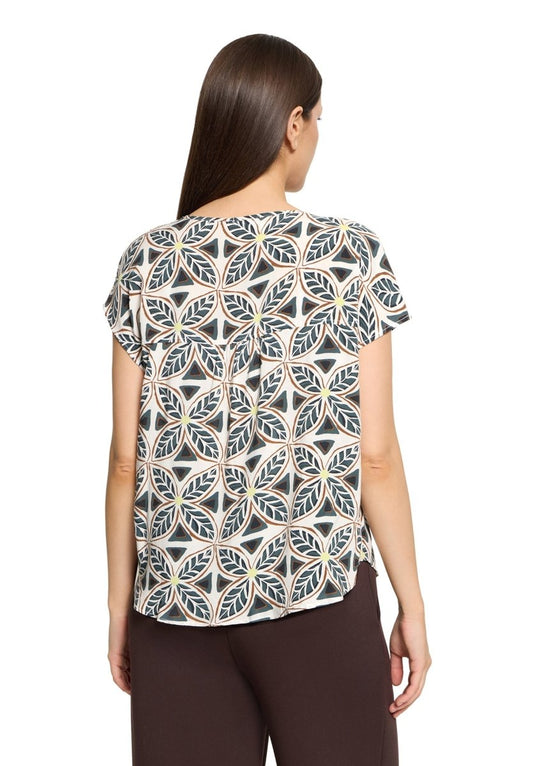 Cartoon Bluse Kurz 1/2 Arm