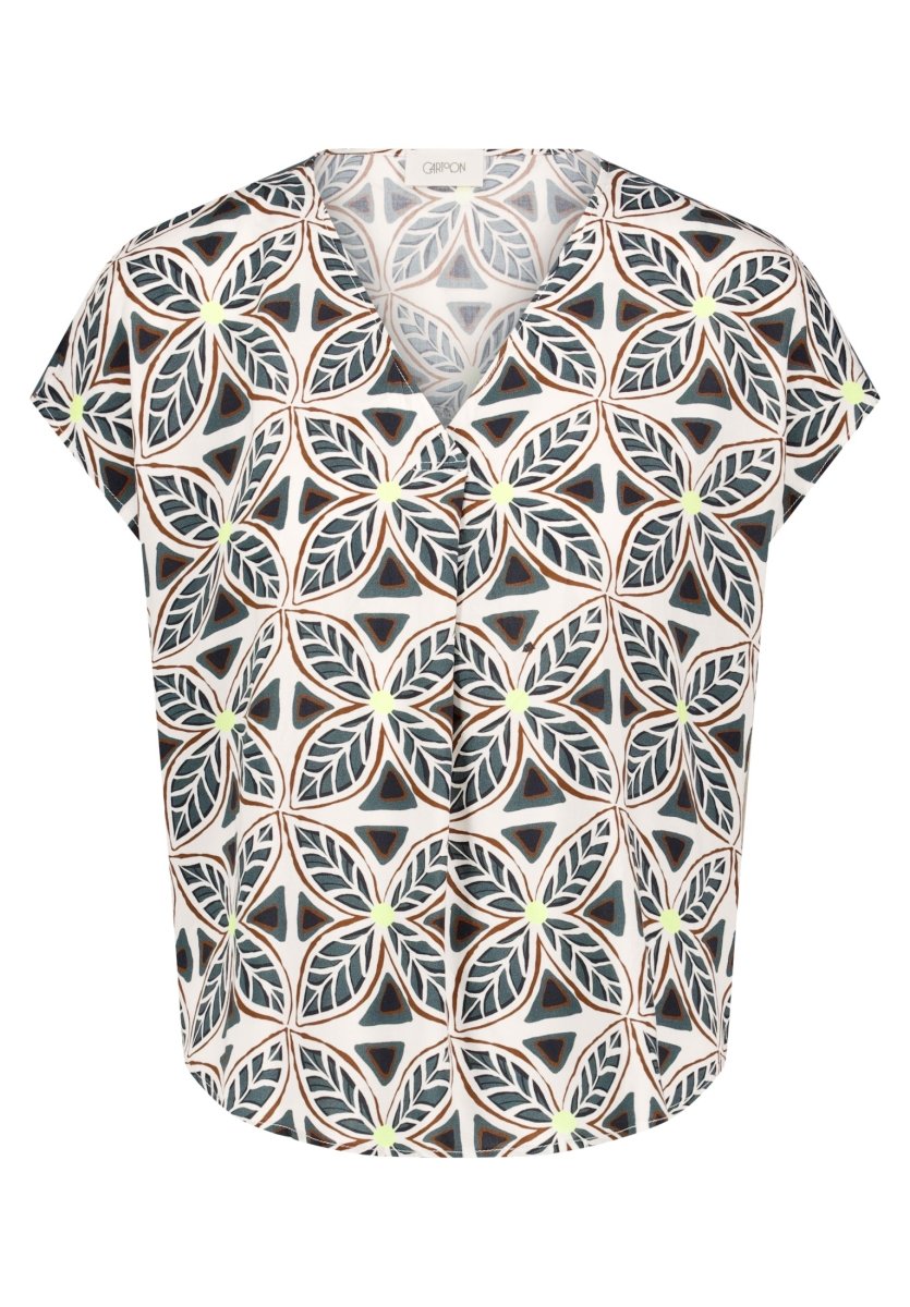 Cartoon Bluse Kurz 1/2 Arm