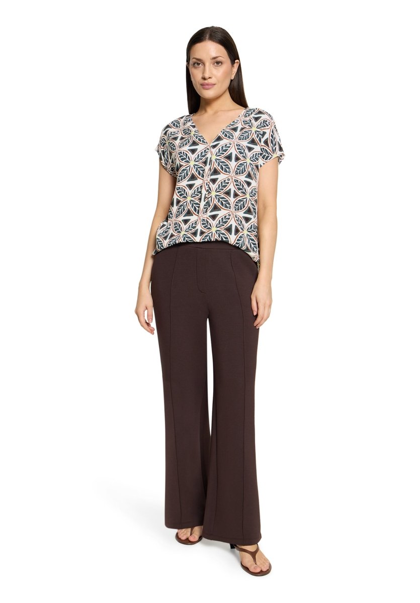 Cartoon Bluse Kurz 1/2 Arm