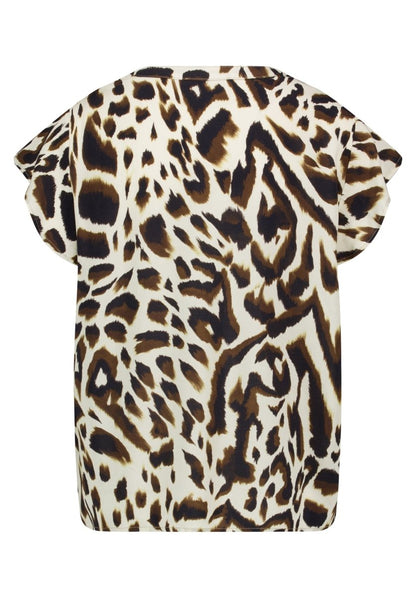 Cartoon Bluse Kurz 1/2 Arm