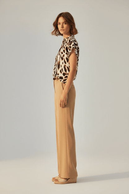 Cartoon Bluse Kurz 1/2 Arm