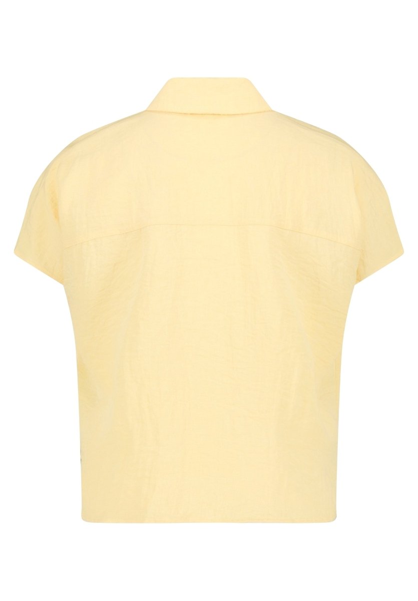 Cartoon Bluse Kurz 1/2 Arm in der Farbe Gelb