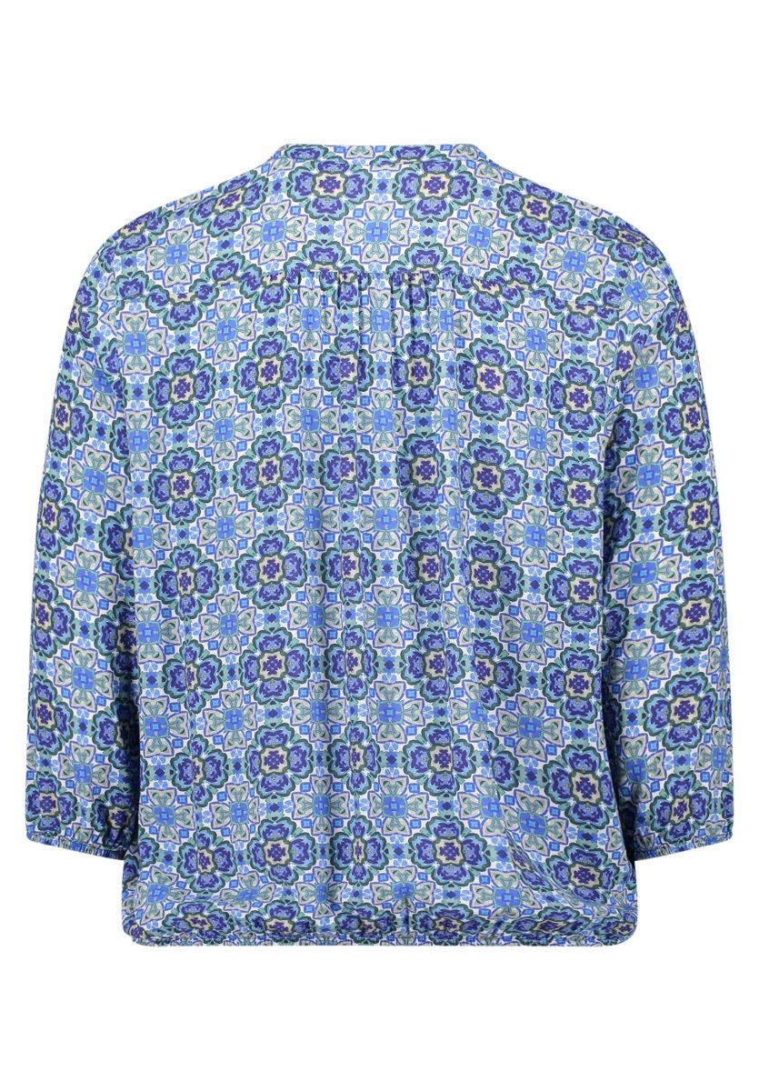 Cartoon Bluse Kurz 3/4 Arm