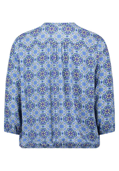 Cartoon Bluse Kurz 3/4 Arm