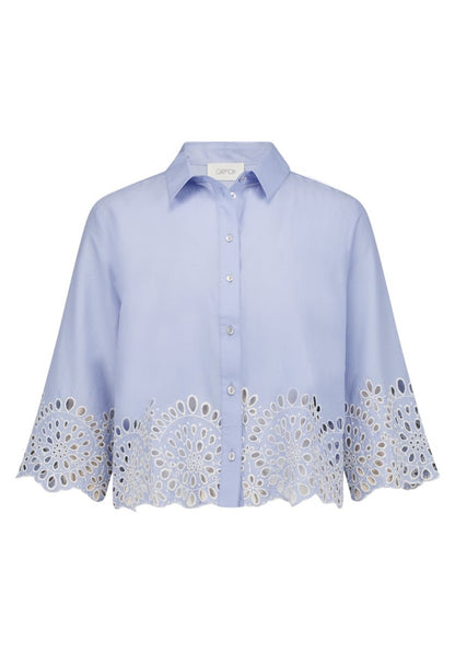 Cartoon Bluse Kurz 3/4 Arm