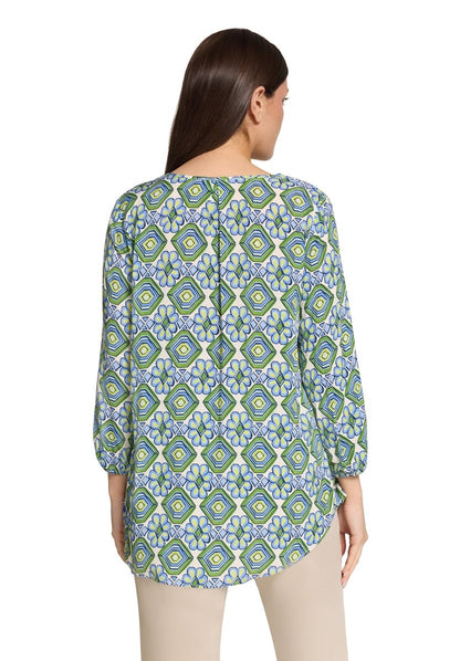Cartoon Bluse Kurz 3/4 Arm