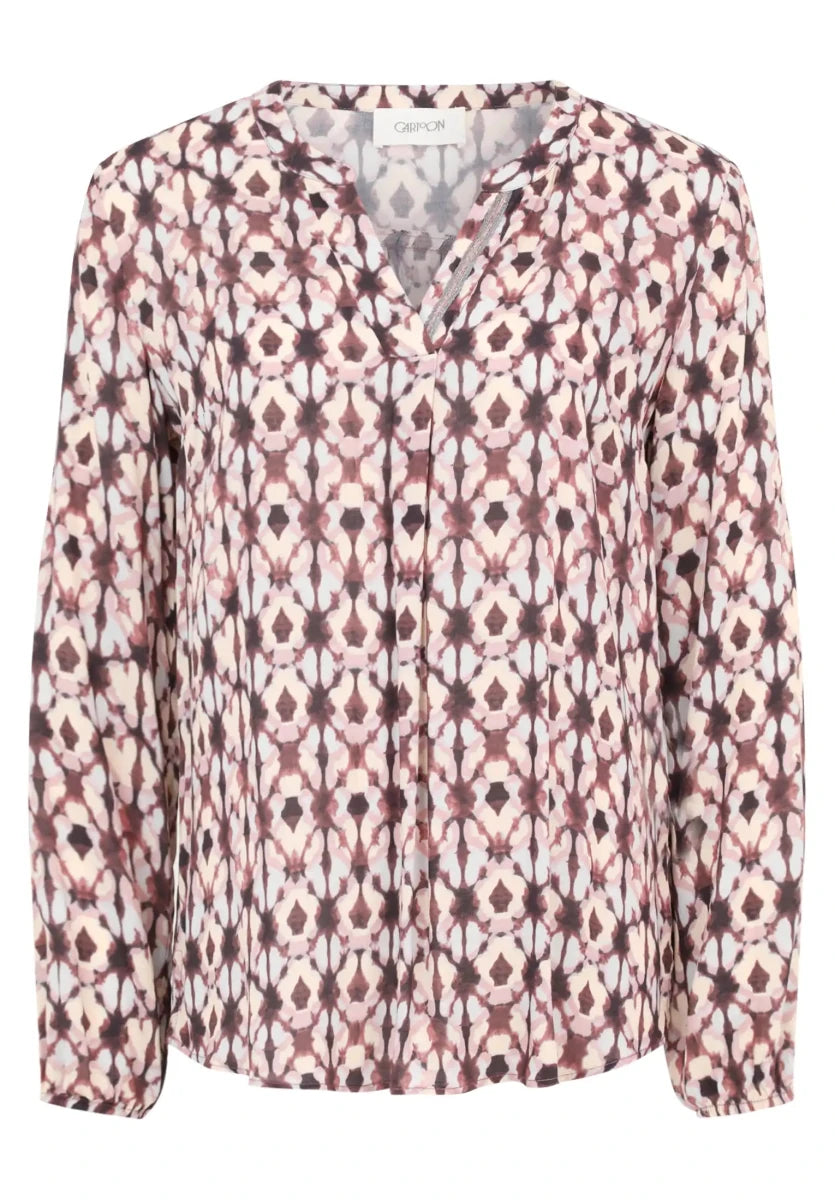 Cartoon Bluse mit verspieltem Design 6842