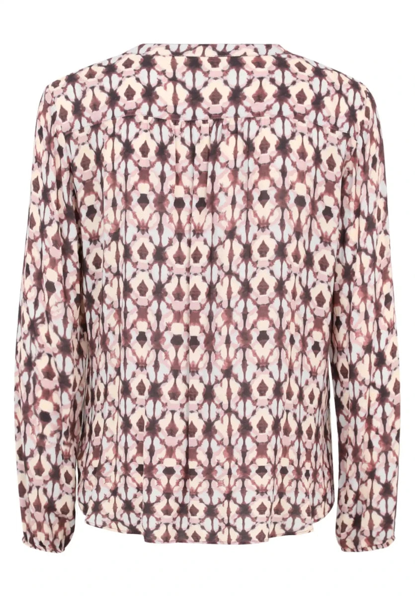 Cartoon Bluse mit verspieltem Design 6842