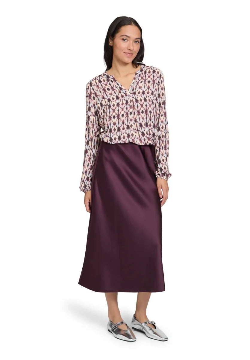 Cartoon Bluse mit verspieltem Design 6842