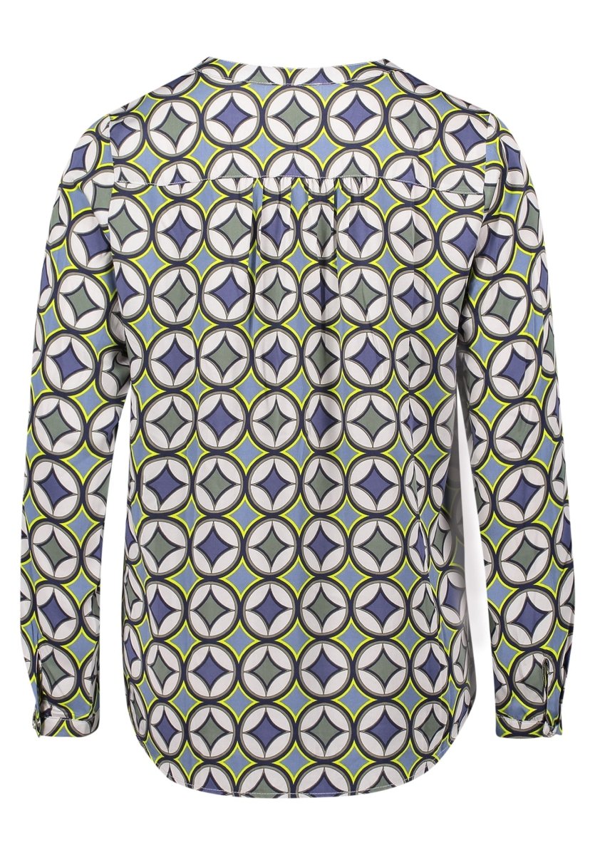 Cartoon Blusein der Farbe Blue Green