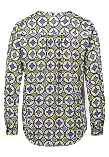 Cartoon Blusein der Farbe Blue Green